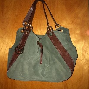 Michael kors real suede purse